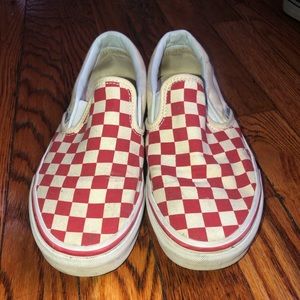 checker board vans
